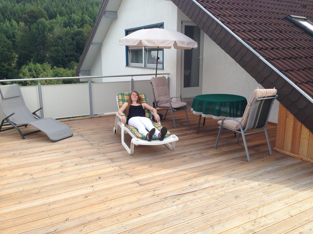 Pension-Ferienwohnung Liesbachtal Direkt Am Waldrand Bayerische Rhoen Schönau an der Brend Habitación foto
